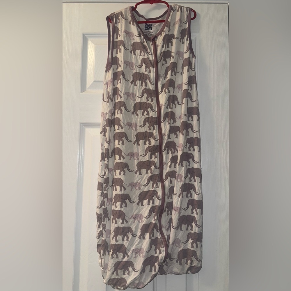 Kickee Pants Elephant Print Zip-Up Sleepsack